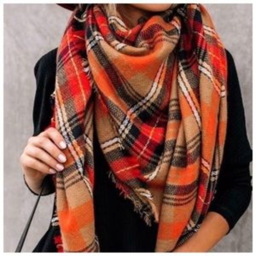 Gorgeous Plaid Wrap